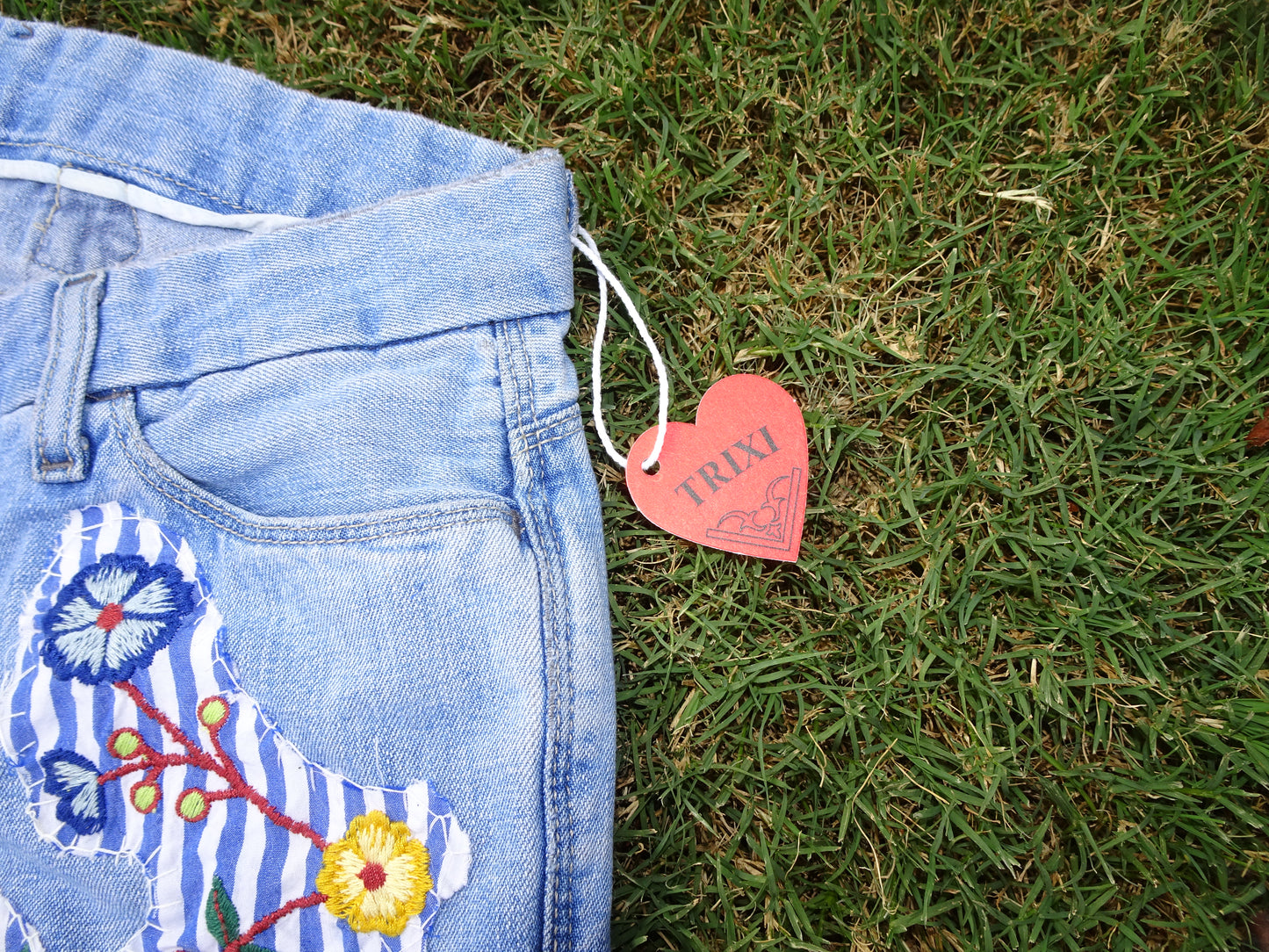 Handmade Patchwork Jeans