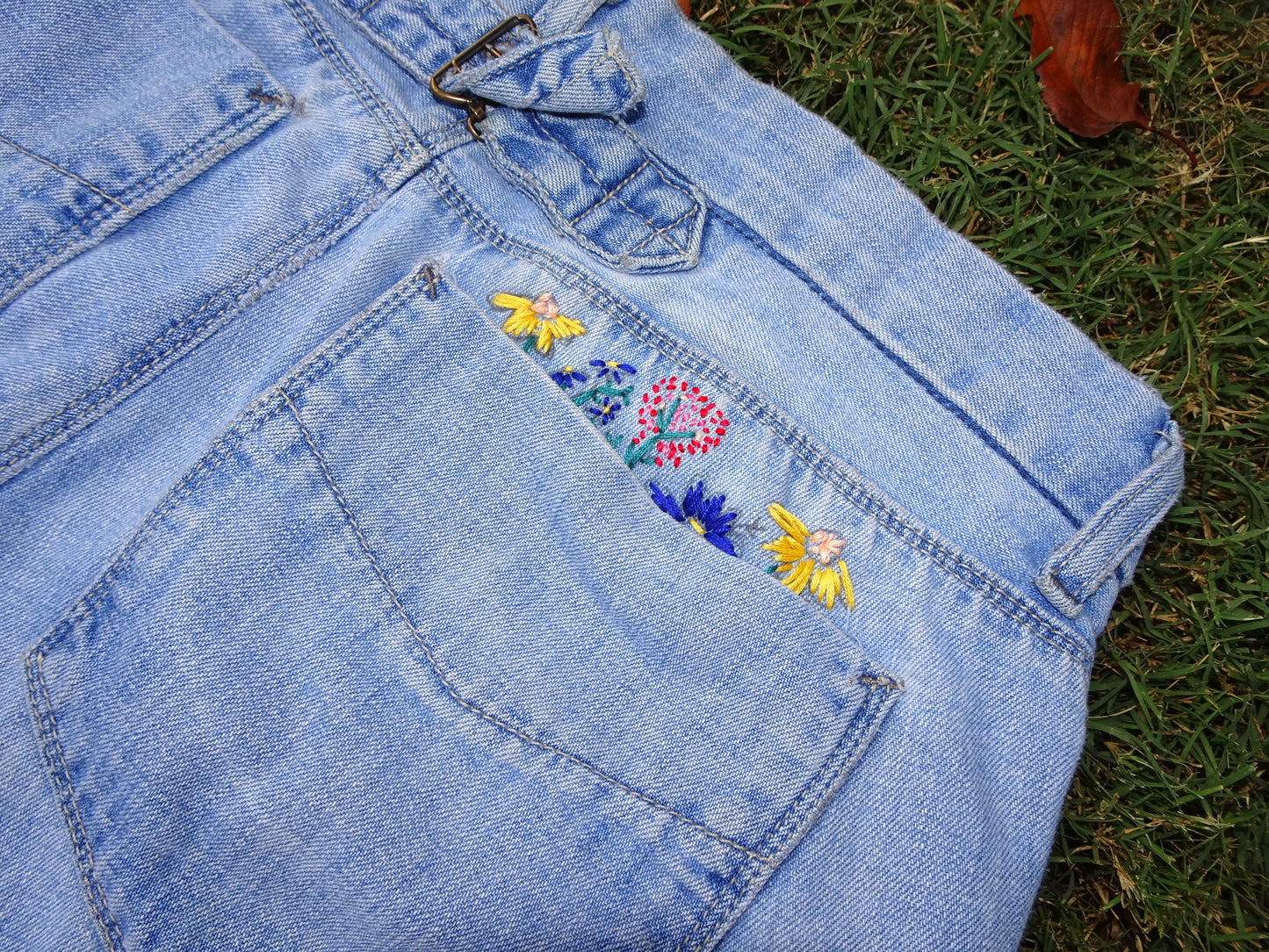 Handmade Patchwork Jeans