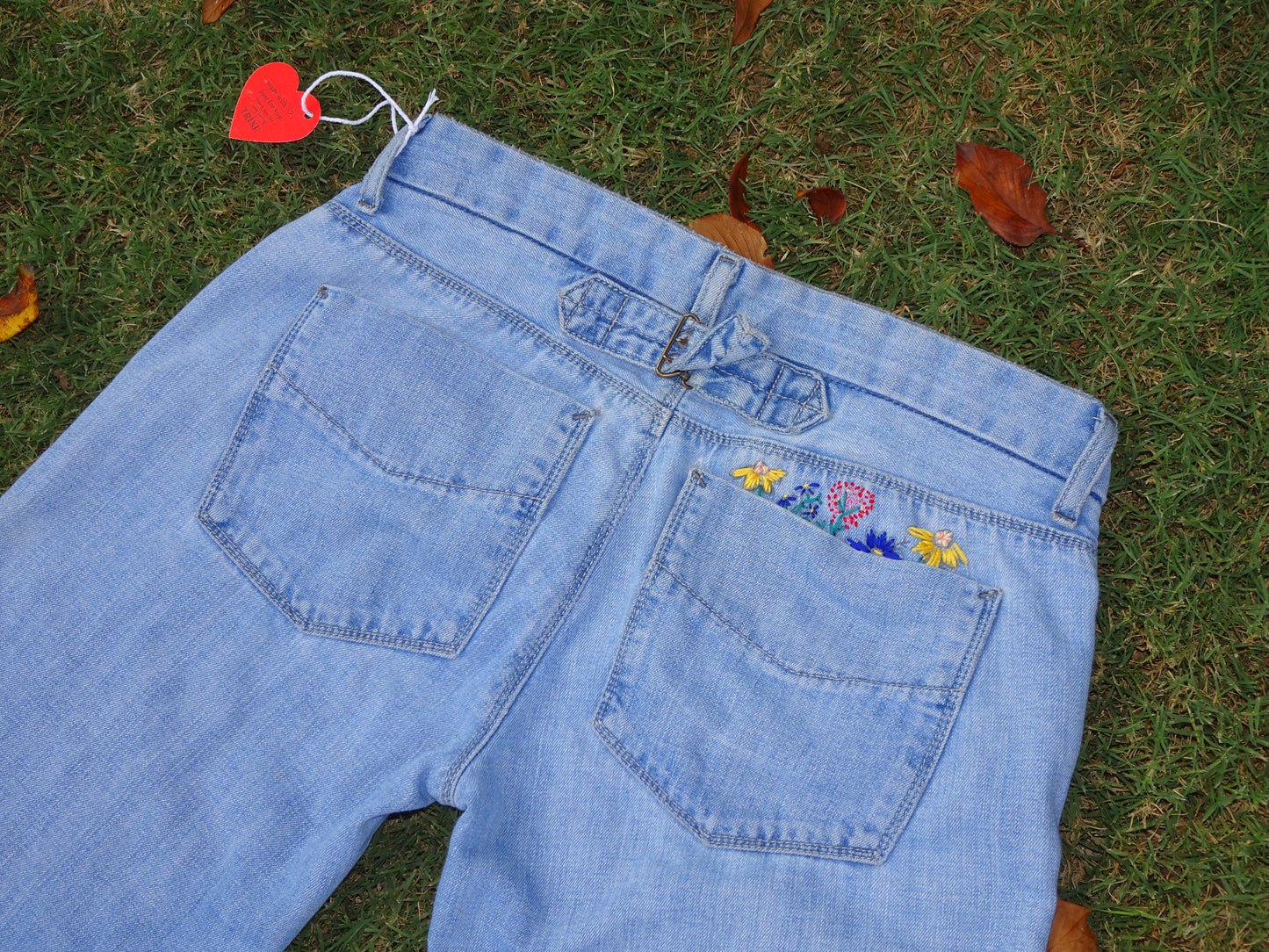Handmade Patchwork Jeans
